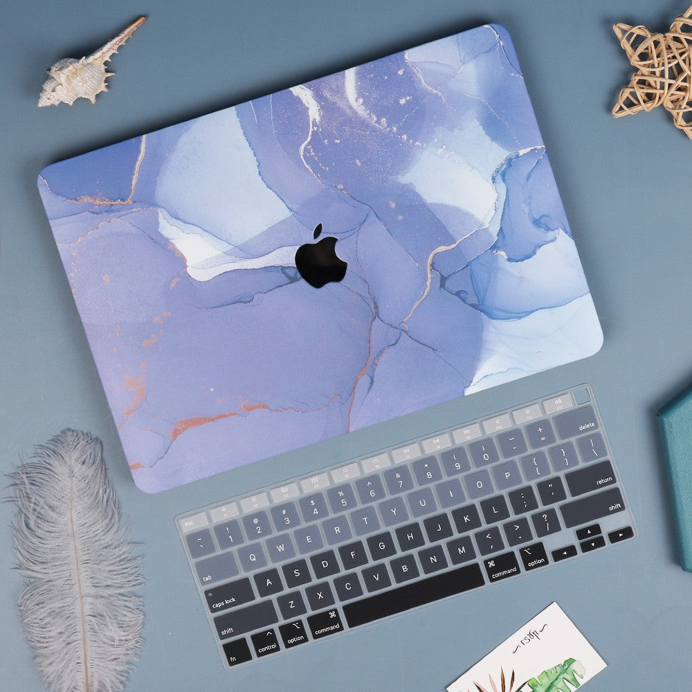 Marble Gray Blue