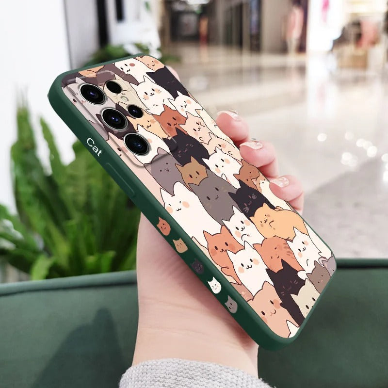 Whisker Stack – Soft Cat Print