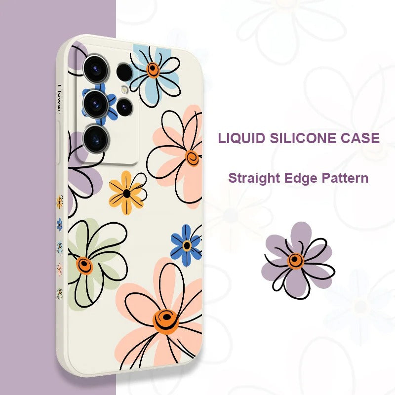 Floral Drift – Abstract Bloom Print