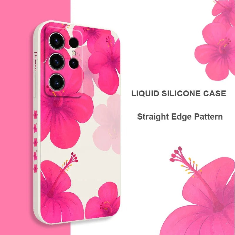 Crimson Bloom – Bold Floral Print