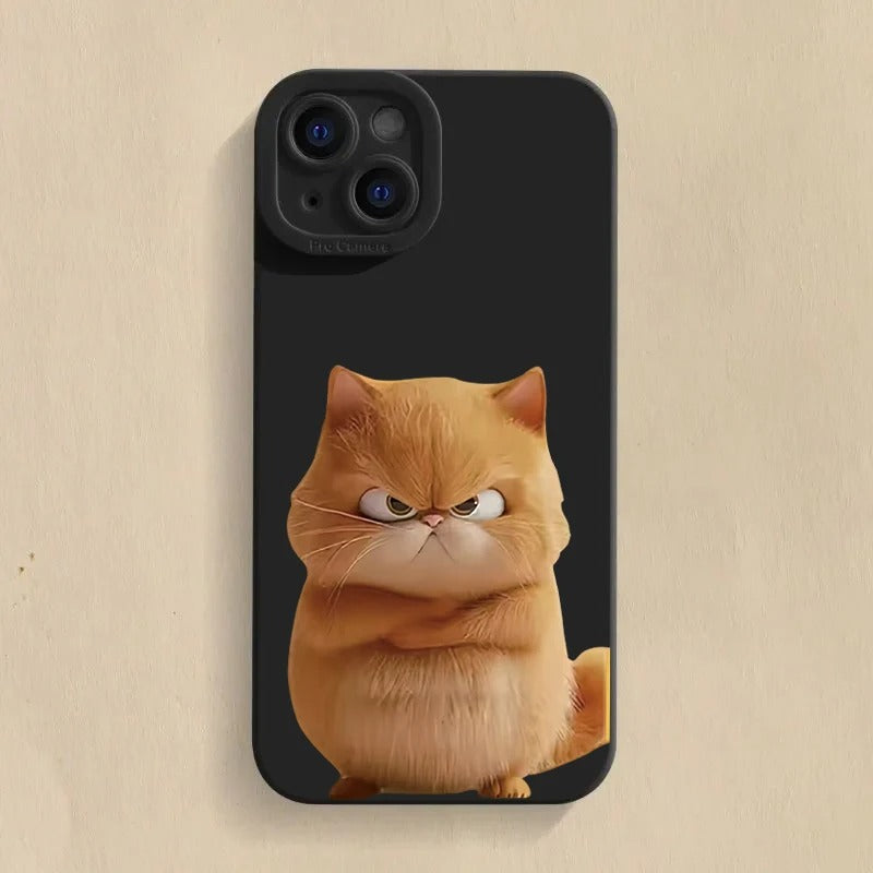Funny Cool Cat – Orange Mood