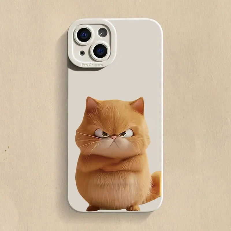 Funny Cool Cat – Orange Mood