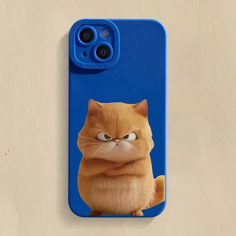 Funny Cool Cat – Orange Mood
