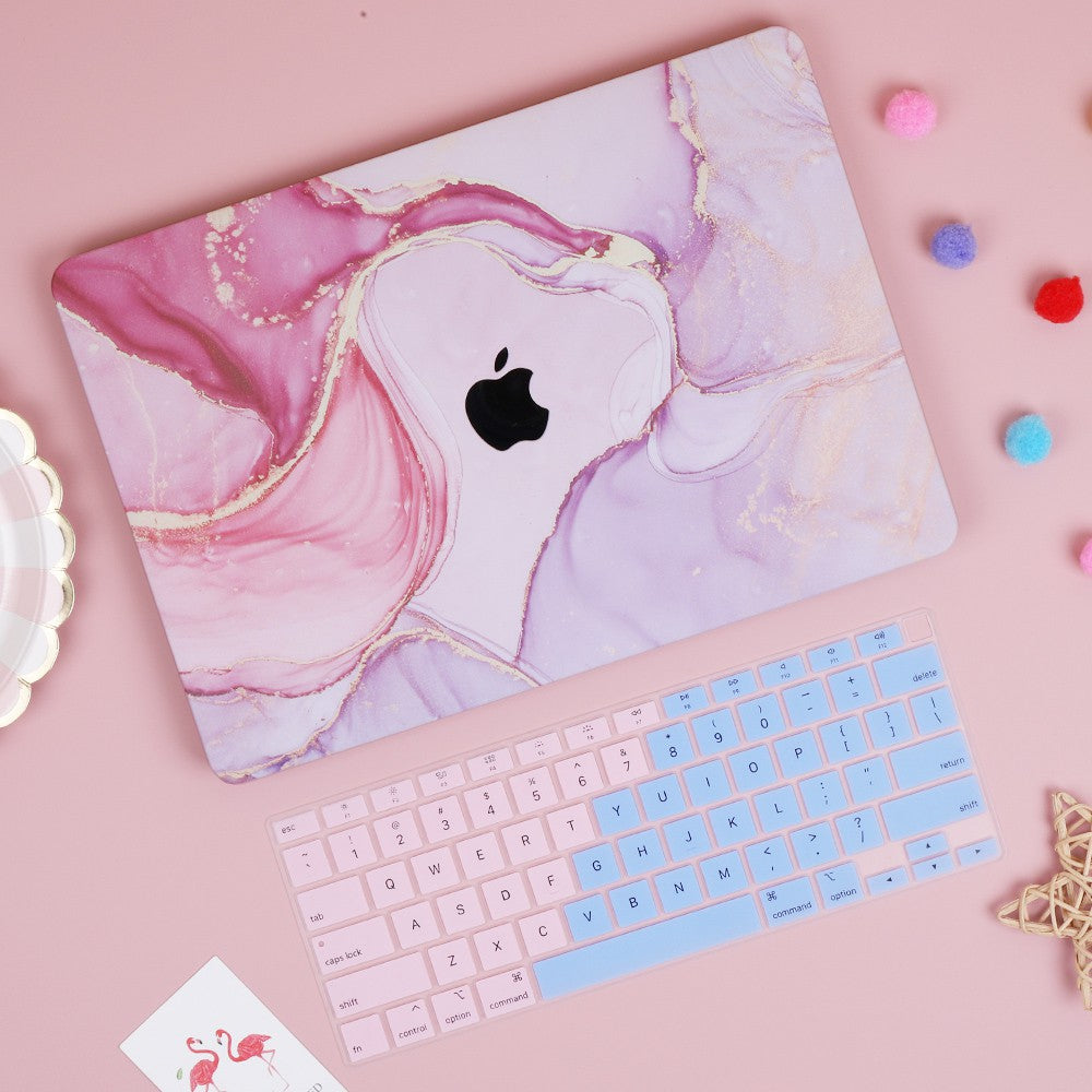 Marble Purple Pink Blue