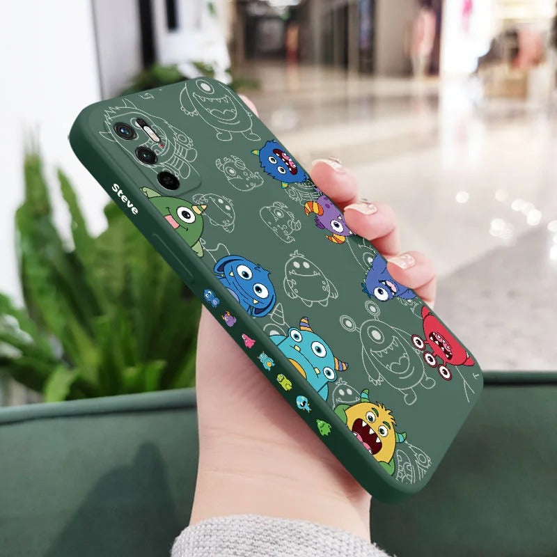 Cute Little Monsters – Cartoon Print
