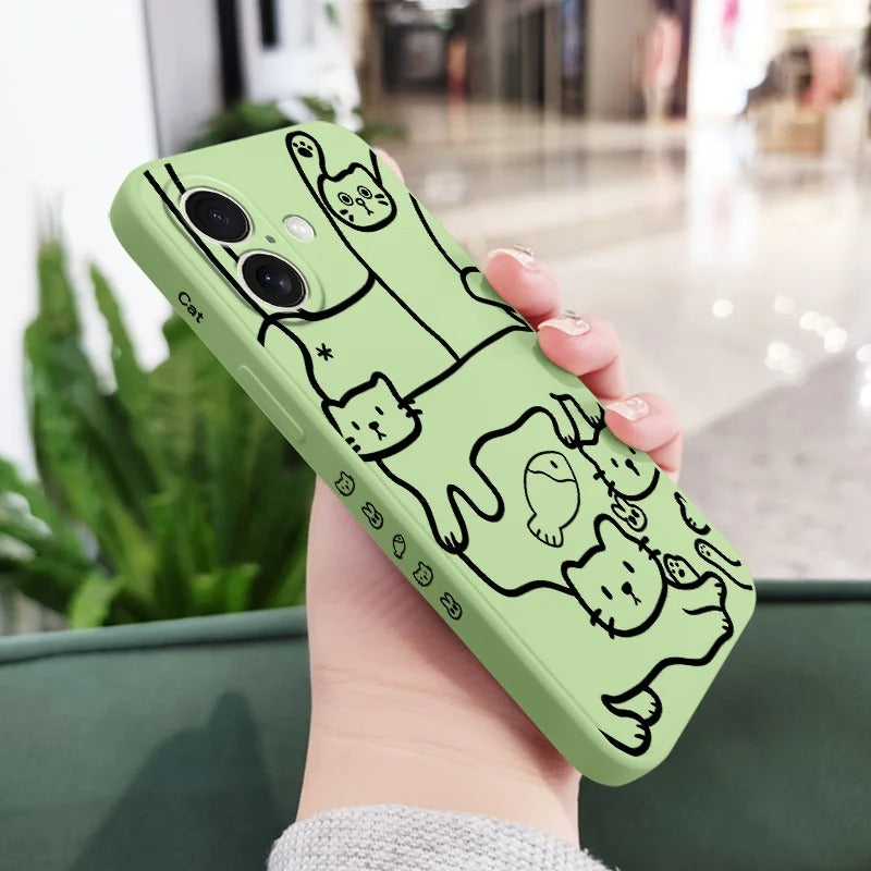 Rocking Cat & Fish