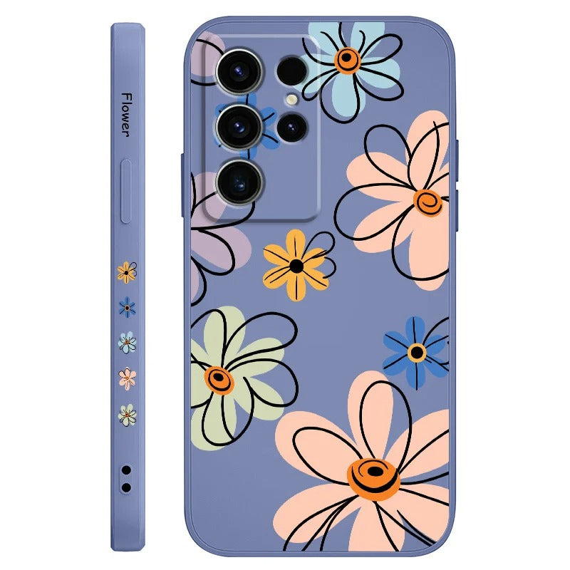Floral Drift – Abstract Bloom Print