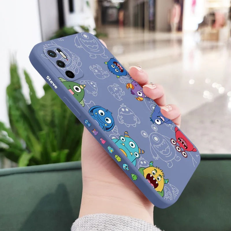 Cute Little Monsters – Cartoon Print