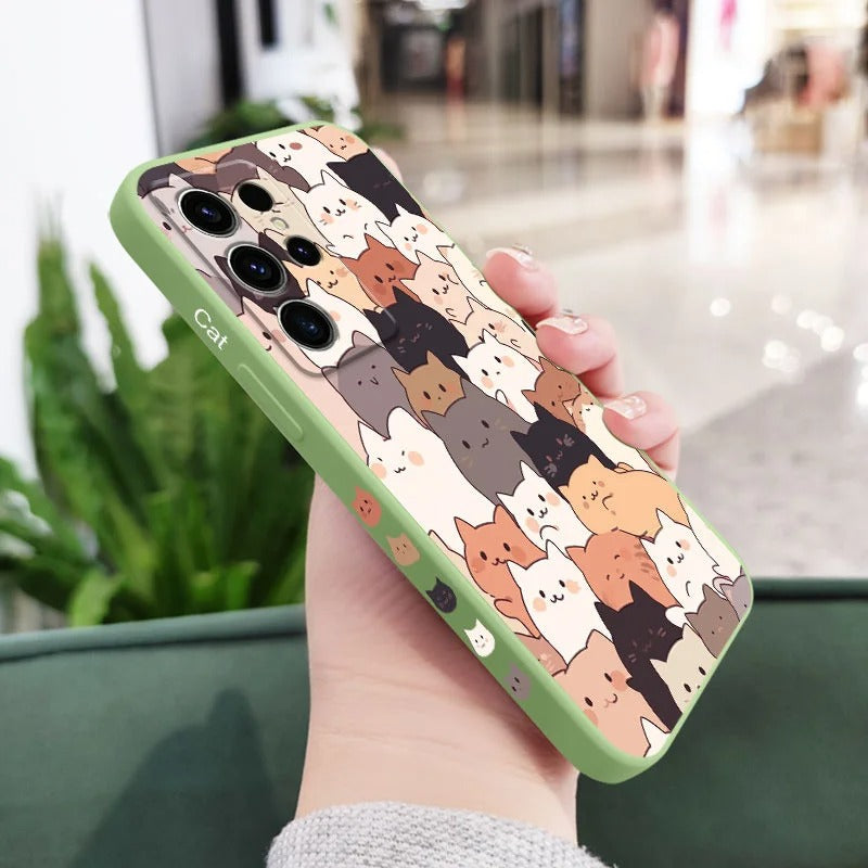 Whisker Stack – Soft Cat Print