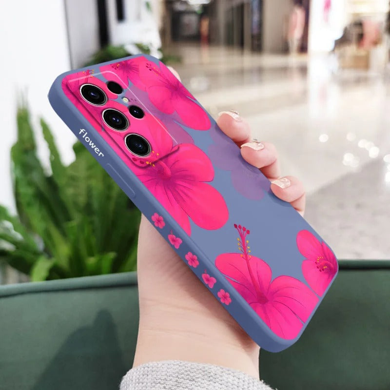 Crimson Bloom – Bold Floral Print