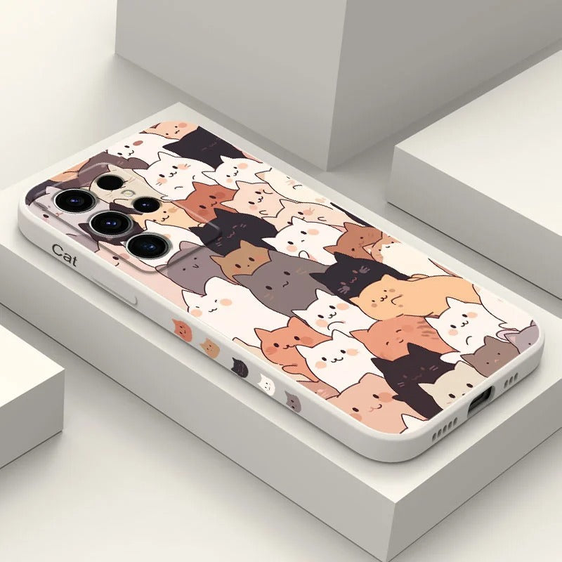 Whisker Stack – Soft Cat Print