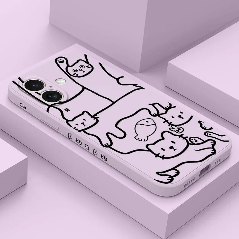 Rocking Cat & Fish