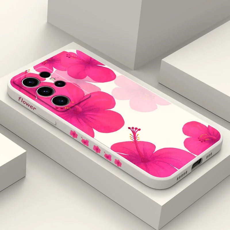 Crimson Bloom – Bold Floral Print