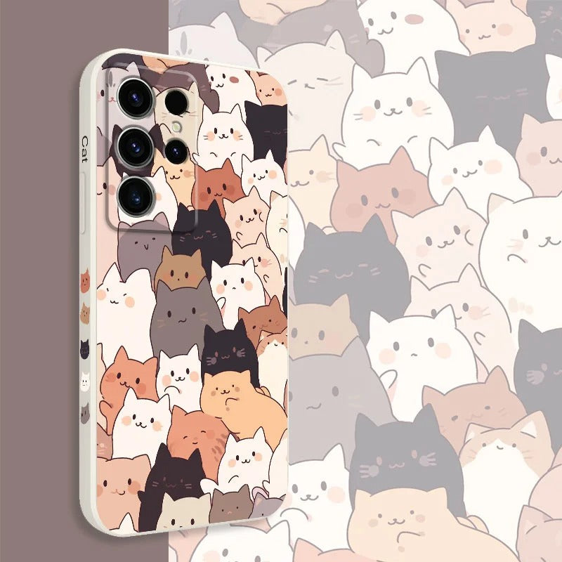 Whisker Stack – Soft Cat Print