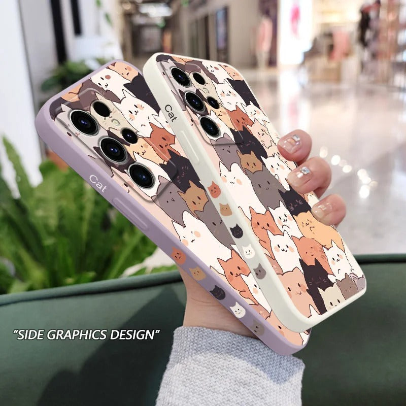 Whisker Stack – Soft Cat Print