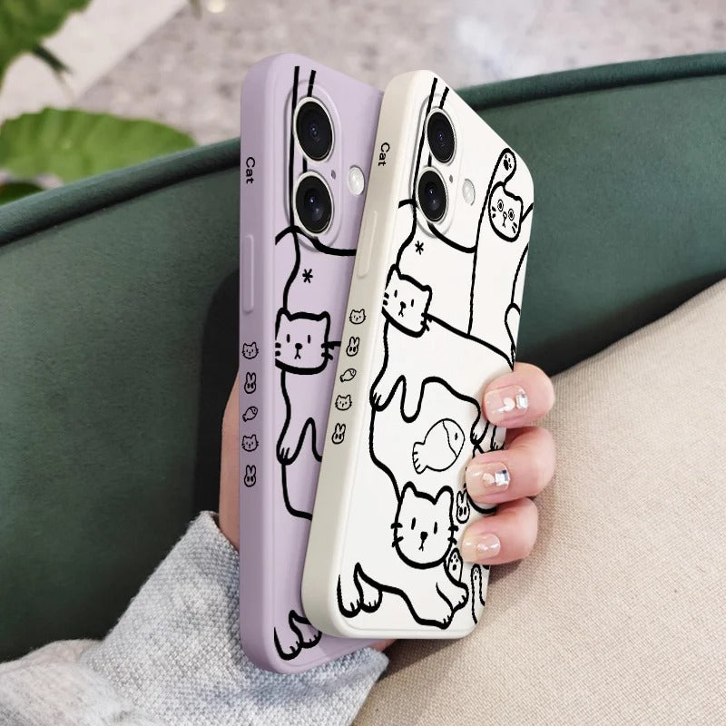 Rocking Cat & Fish