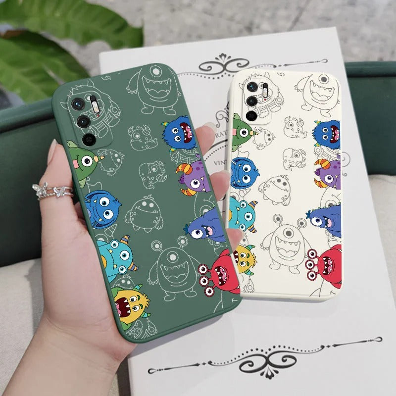 Cute Little Monsters – Cartoon Print