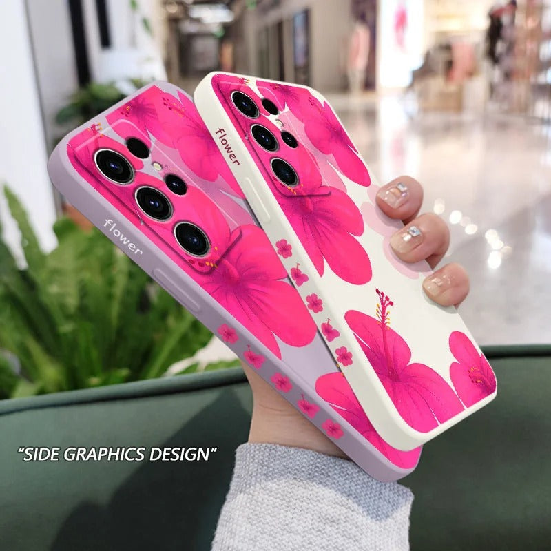 Crimson Bloom – Bold Floral Print