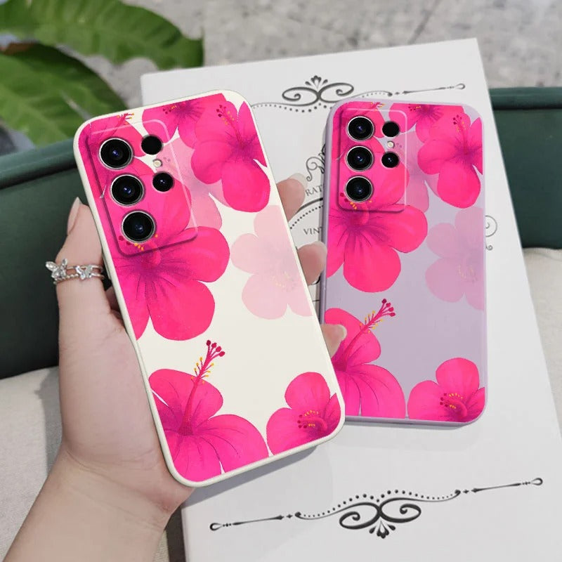 Crimson Bloom – Bold Floral Print