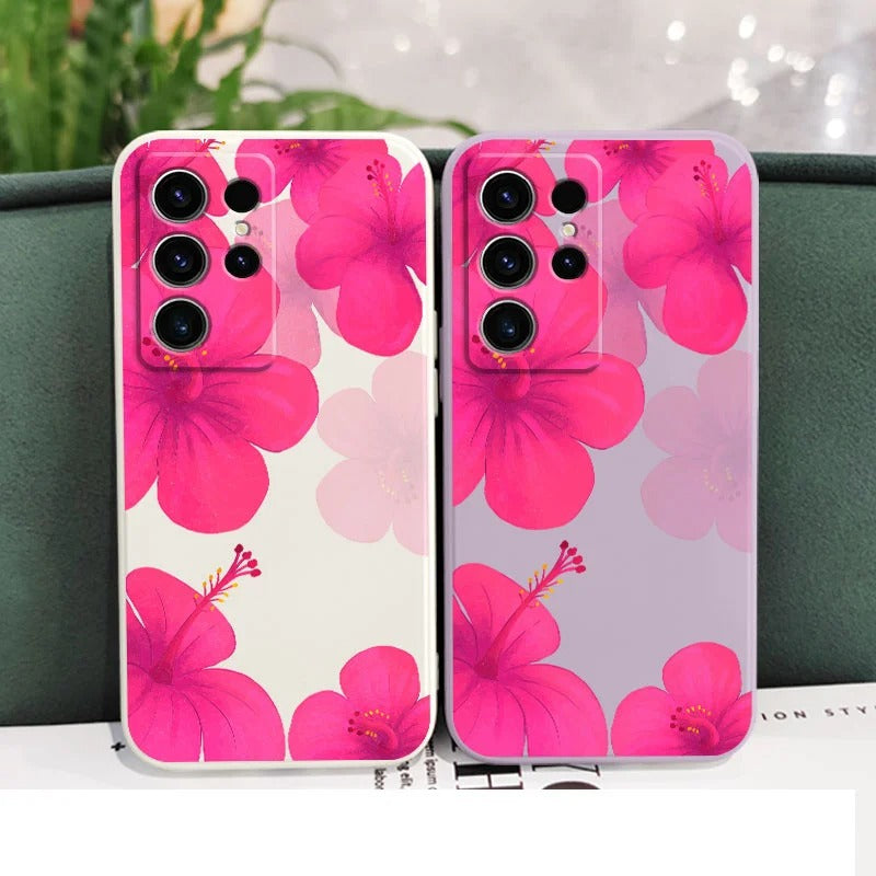 Crimson Bloom – Bold Floral Print