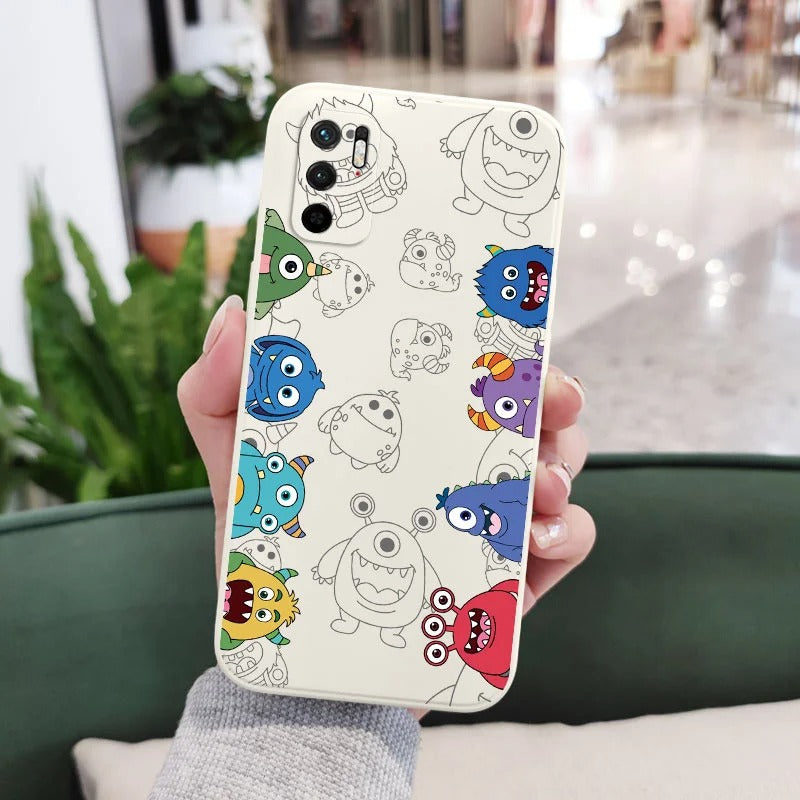 Cute Little Monsters – Cartoon Print