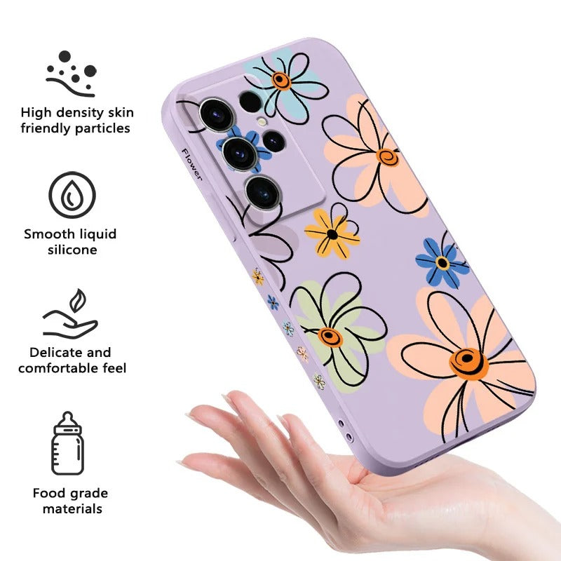 Floral Drift – Abstract Bloom Print