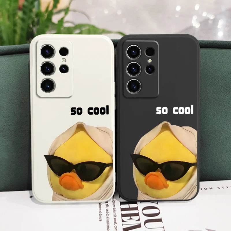 Cool Rubber Duck – Quirky Bath Print