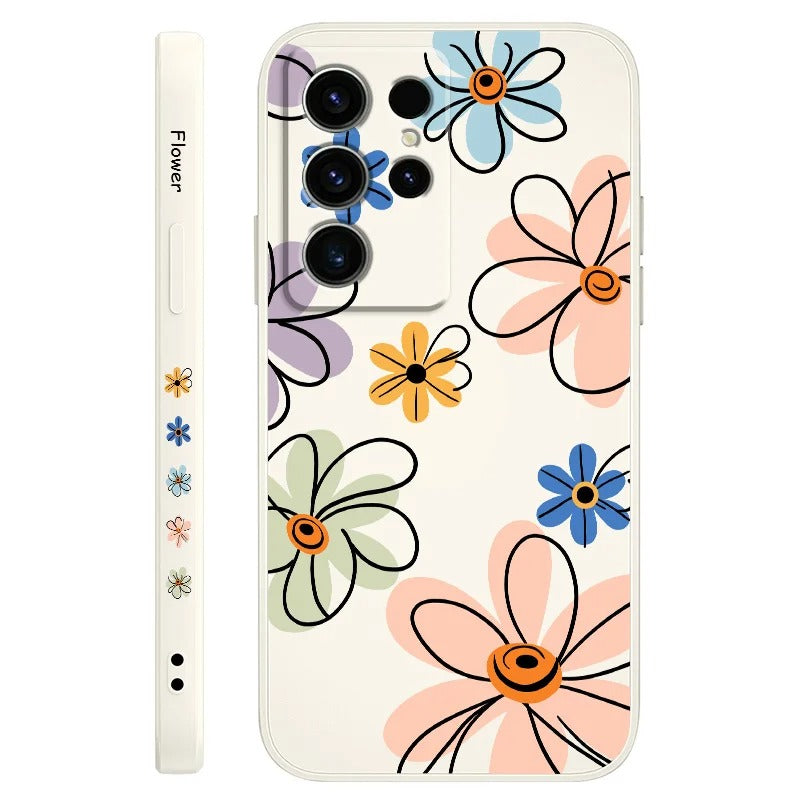 Floral Drift – Abstract Bloom Print