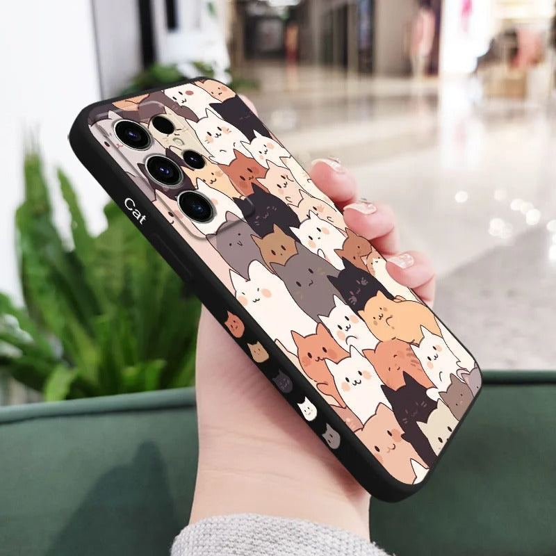 Whisker Stack – Soft Cat Print