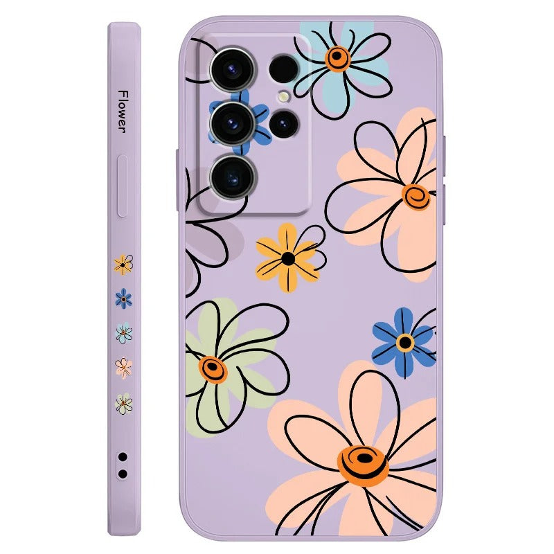 Floral Drift – Abstract Bloom Print