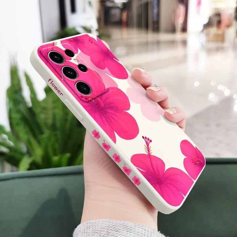 Crimson Bloom – Bold Floral Print