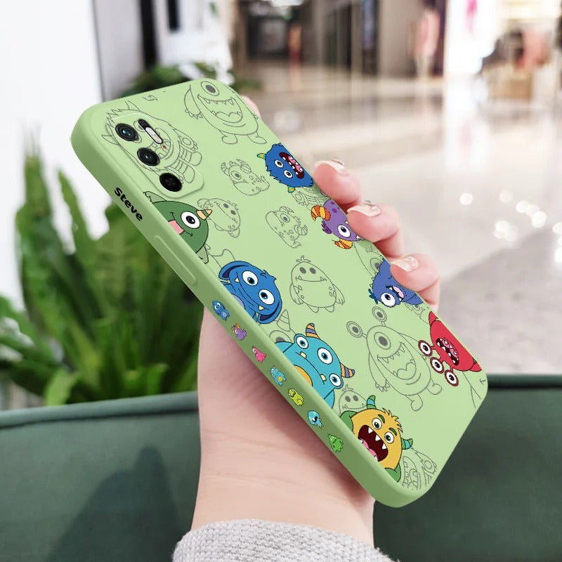 Cute Little Monsters – Cartoon Print