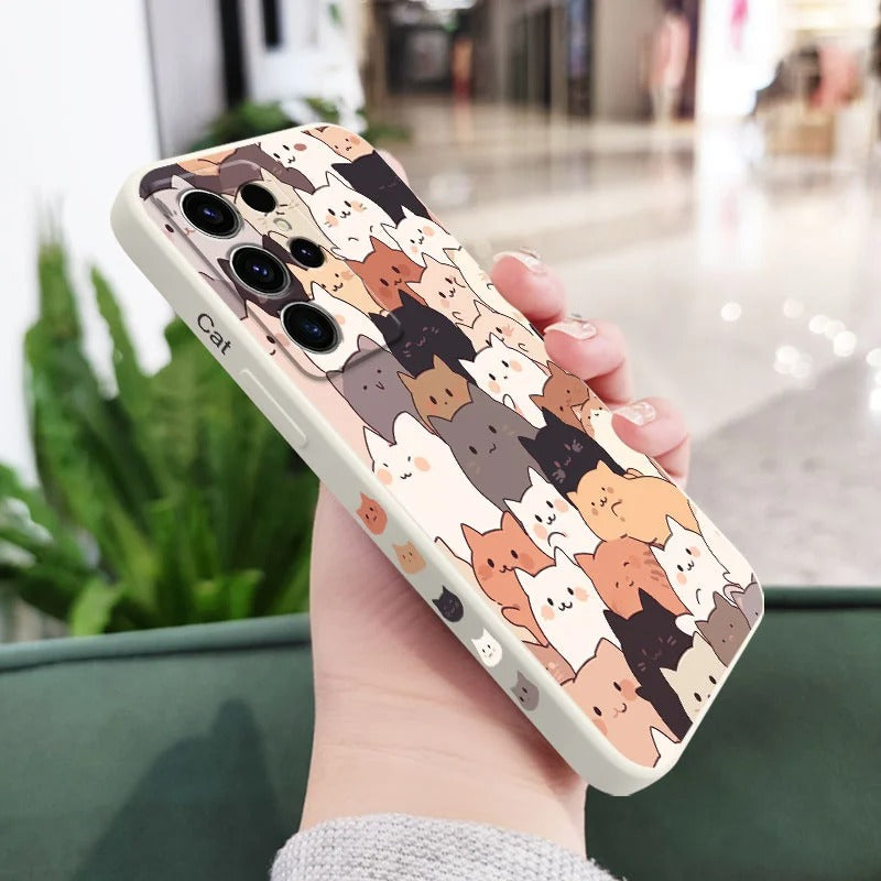 Whisker Stack – Soft Cat Print