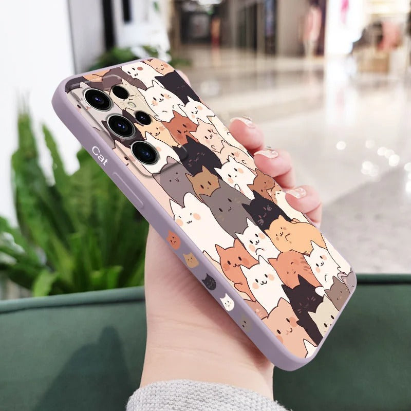 Whisker Stack – Soft Cat Print